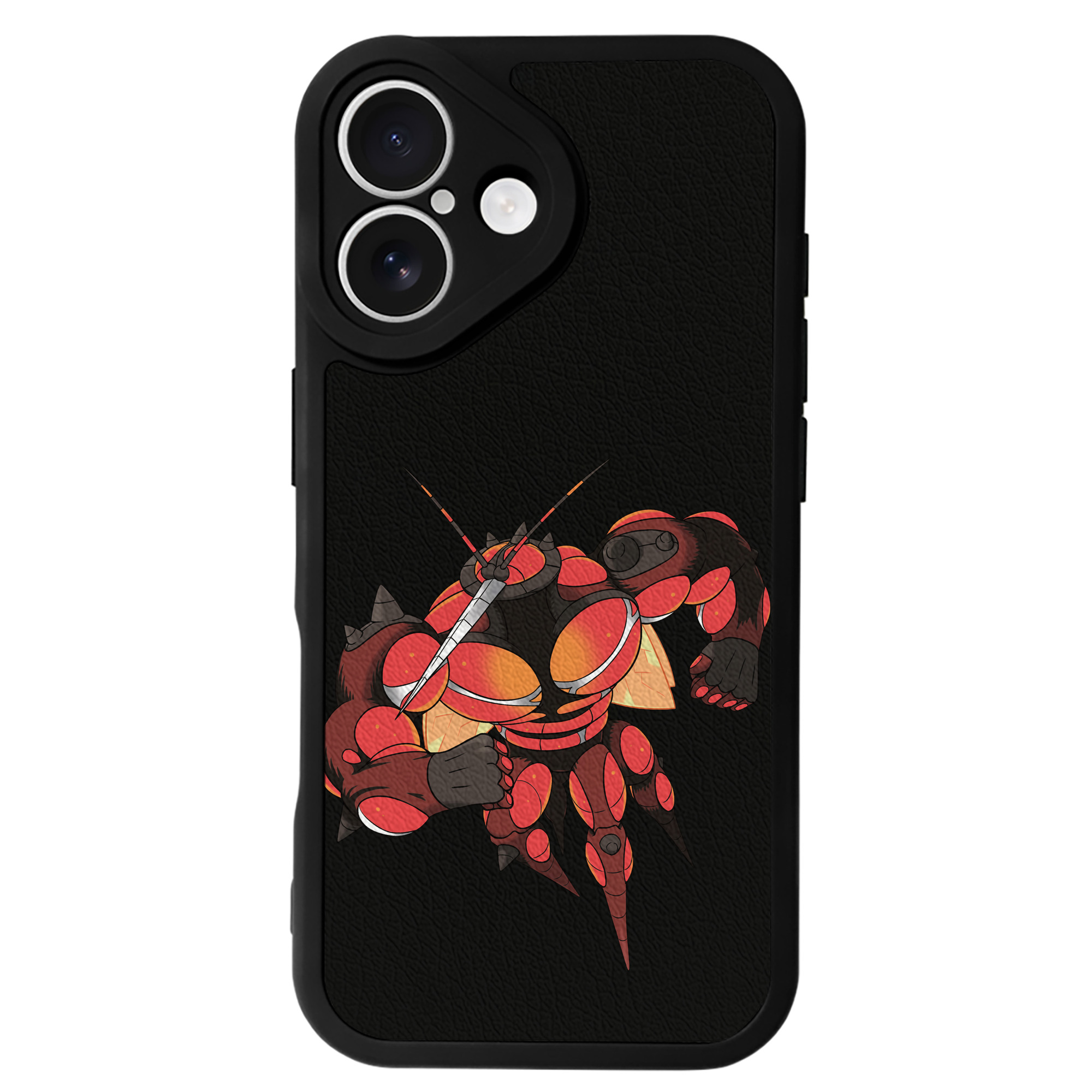 （画像用） ポケットモンスター Pokémon 【iPhone 16シリーズ対応】シリコンスマホケース（レザー調） 材質：シリコン